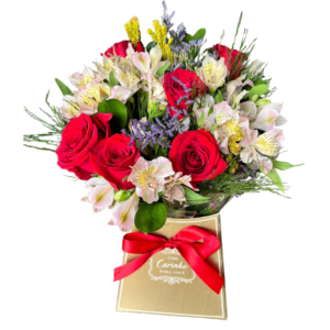 Box 6 Rosas vermelhas